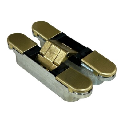 System Gizli Menteşe Altın Renk 76x14mm 16kg (HG104HT01 GL) - 2