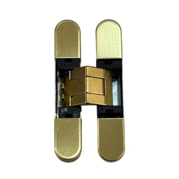 System Gizli Menteşe Altın Renk 76x14mm 16kg (HG104HT01 GL) - 1