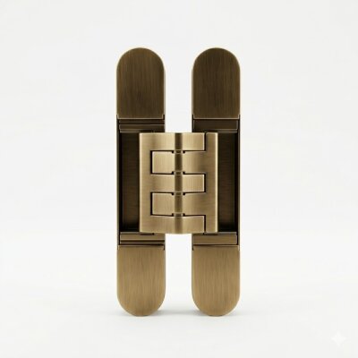 System Gizli Menteşe Antik Sarı Renk 180x32mm (HG106HT01 ABM) - System