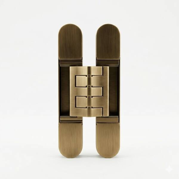 System Gizli Menteşe Antik Sarı Renk 180x32mm (HG106HT01 ABM) - 1