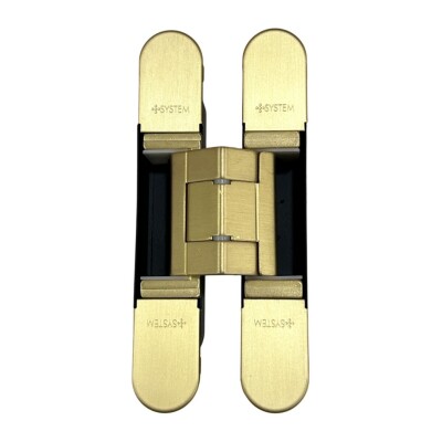 System Gizli Menteşe Gold Branch Renk 128x2mm 60kg (HG105HT01 GB) - 2