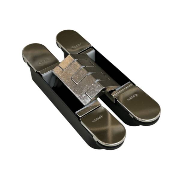 System Gizli Menteşe Parlak Nikel Renk 180x32mm (HG106HT01 PN) - 2