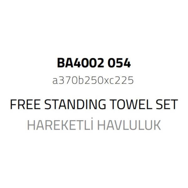 System Hareketli Havluluk Krom Renk (BA4002 054 CR) - 2