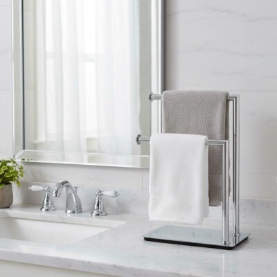 System Hareketli Havluluk Krom Renk (BA4002 054 CR) - System Banyo