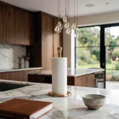 System Hareketli Havluluk Gold Renk (BA4044 053 GL) - System Banyo