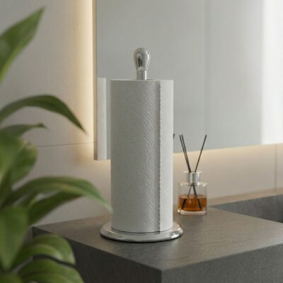 System Hareketli Havluluk Krom Renk (BA4044 053 CR) - System Banyo