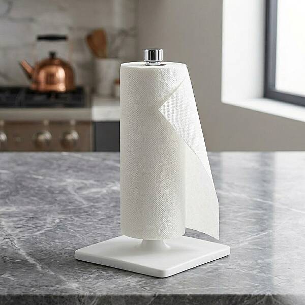 System Masaüstü Kağıt Havluluk Beyaz-Krom (BA4016 053 R1-CR) - 1