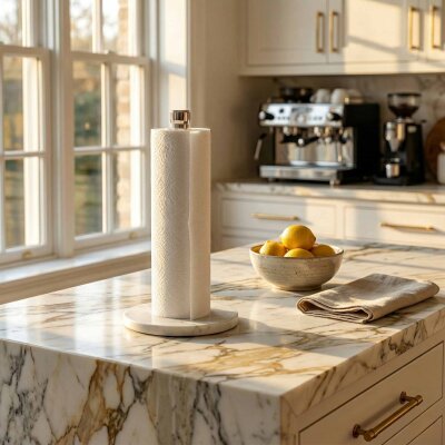 System Mermer Krom Hareketli Havluluk (BA4017 053 R3-CR) - System Banyo