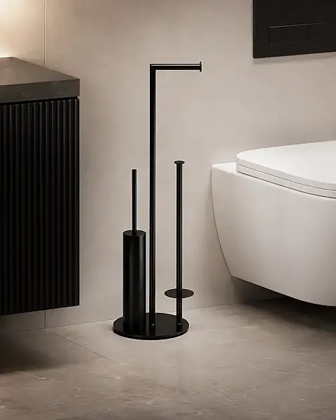 System Hareketli Wc Set Siyah Renk (BA4001 049 AL6) - 1