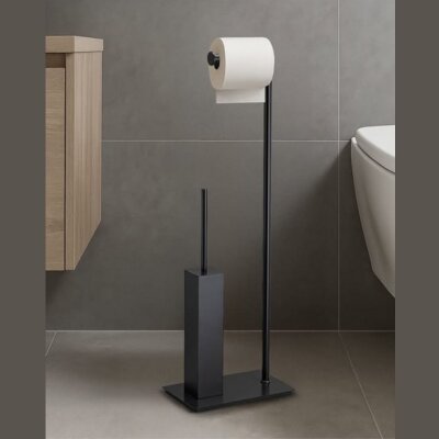 System Hareketli Wc Set Siyah Renk (BA4002 048 AL6) - 1