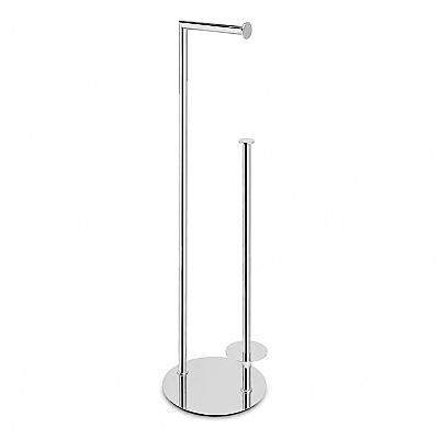 System Hareketli Tuvalet Kağıtlığı Krom Renk 718X200X213 Mm (BA4001 052 CR) - System Banyo