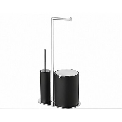 System Hareketli Wc Set Siyah/Krom (BA4053 056 R2-CR) - System Banyo (1)