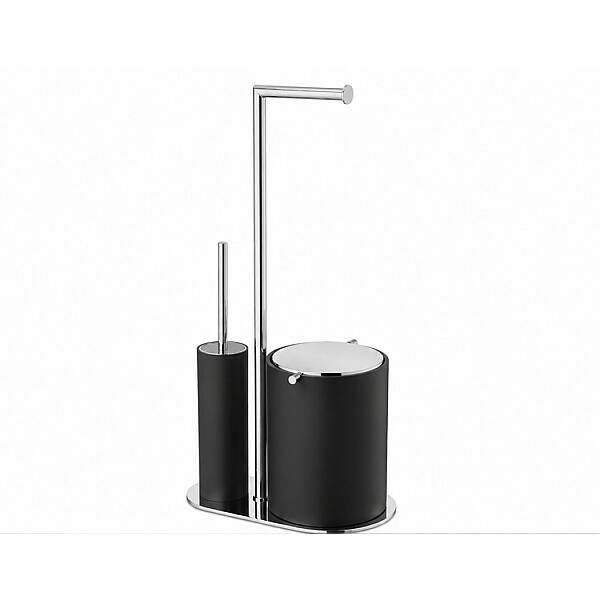 System Hareketli Wc Set Siyah/Krom (BA4053 056 R2-CR) - 2