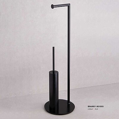 System Hareketli Wc Set Siyah Renk (BA4001 548 AL6) - System Banyo (1)