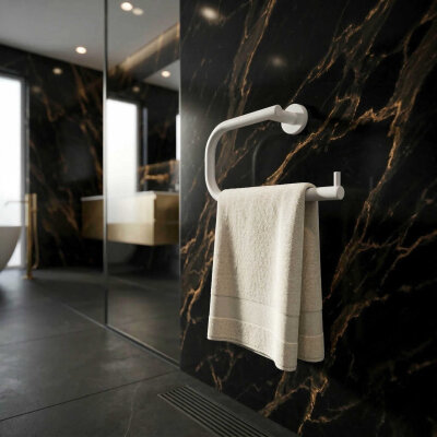 System Hoop Halka Havluluk Beyaz Renk (BA1003 005 AL7) - System Banyo