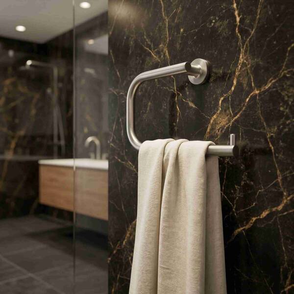 System Hoop Halka Havluluk Saten Renk (BA1003 005 NBM) - 1