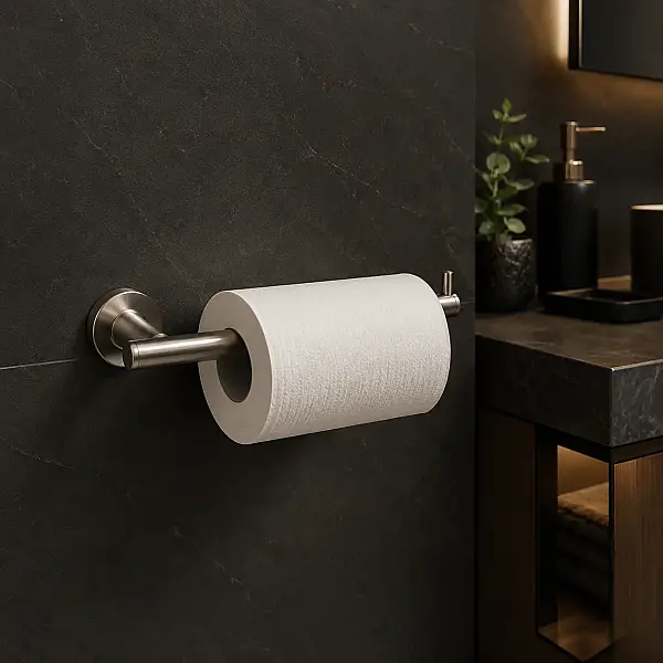 System Hoop Kağıt Havluluk Nikel Saten Renk (BA1003 003 NBM) - 1