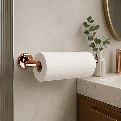 System Hoop Kağıt Havluluk Rose Renk (BA1003 003 RS) - System Banyo (1)