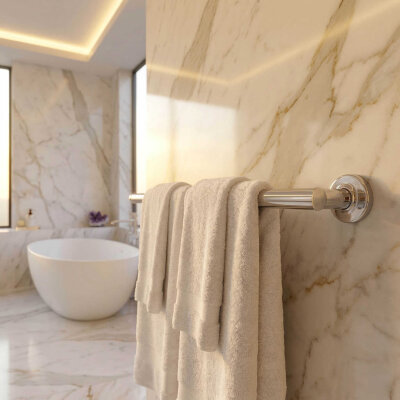 System Hoop Uzun Havluluk Krom Renk 60cm (BA1003 014 CR) - System Banyo