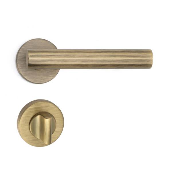 System Isis Rozetli Kapı Kolu Antik Sarı (HA266RO12 ABM) - 2