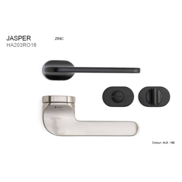 System Jasper Kapı Kolu Nikel Saten Renk (HA203RO16 NB) - 3