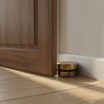 System Ağırlıklı Kapı Stoperi Antik Sarı Renk Tampon (DS1022 0080 ABM-P6) - System