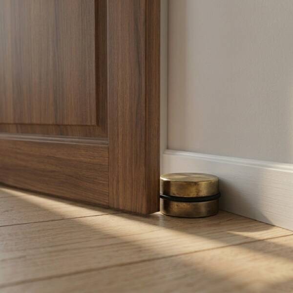 System Ağırlıklı Kapı Stoperi Antik Sarı Renk Tampon (DS1022 0080 ABM-P6) - 1