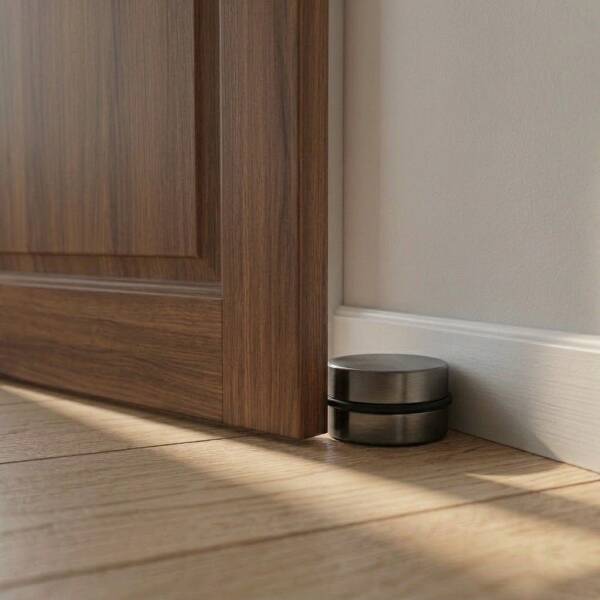 System Ağırlıklı Kapı Stoperi Füme Renk Tampon (DS1022 0080 BBN-P6) - 1