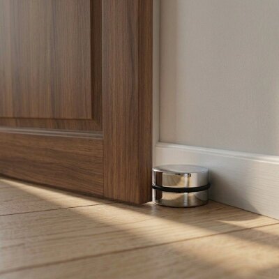 System Ağırlıklı Kapı Stoperi Krom Renk Tampon (DS1022 0080 CR-P6) - System