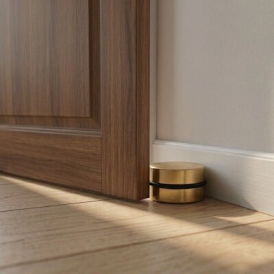 System Ağırlıklı Kapı Stoperi Gold/Altın Renk Tampon (DS1022 0080 GL-P6) - System