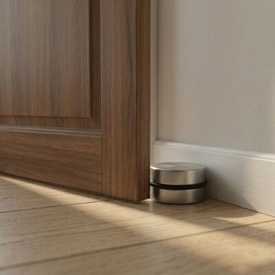 System Ağırlıklı Kapı Stoperi Saten Renk Tampon (DS1022 0080 NB-P6) - System