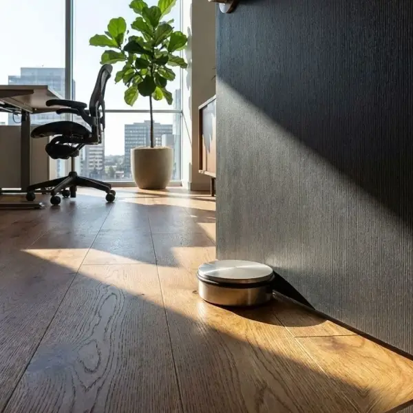 System Ağırlıklı Kapı Stoperi Nikel Saten (DS1023 0100 NB-P6) - 1