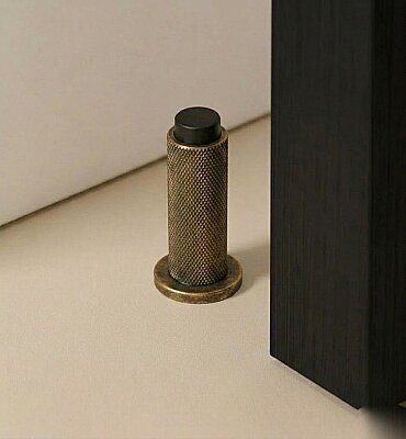 System Kapı Stoperi Yapışkanlı/Vidalı Antik Sarı Renkli (DS1019 0032 ABM-ABM-P6) - System