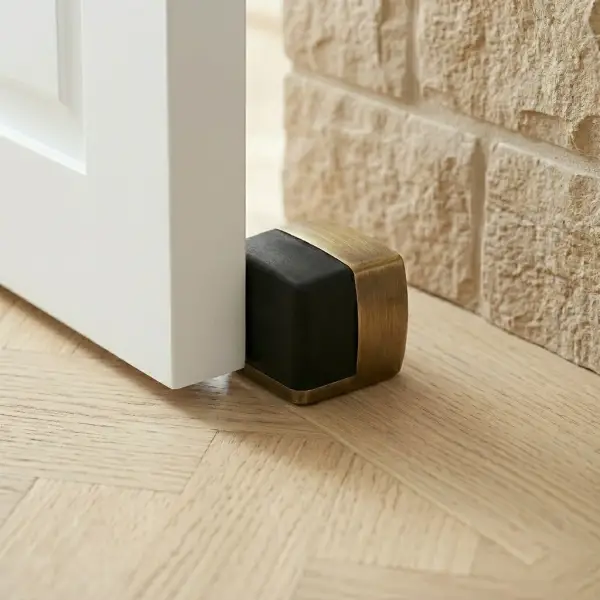 System Kapı Stoperi Antik Sarı/Mat Siyah (DS1015 0034 ABM-P6) - 1