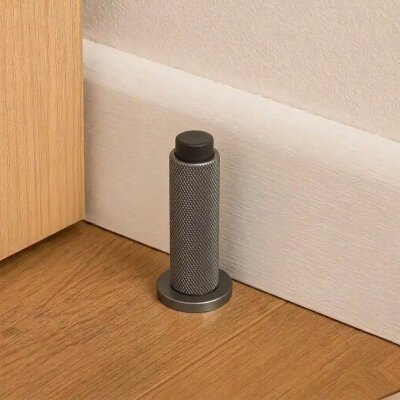 System Kapı Stoperi Yapışkanlı/Vidalı Füme Füme Renk (DS1019 0032 BBN-BBN-P6) - System