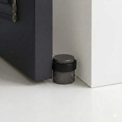 System Kapı Stoperi Siyah/Füme (DS1016 0038 BBN-P6) - System