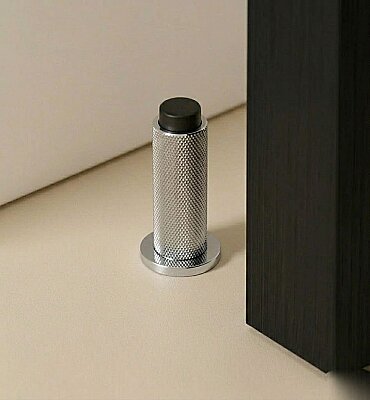 System Kapı Stoperi Krom Siyah 32mm (DS1019 0032 CR-CR-P6) - System