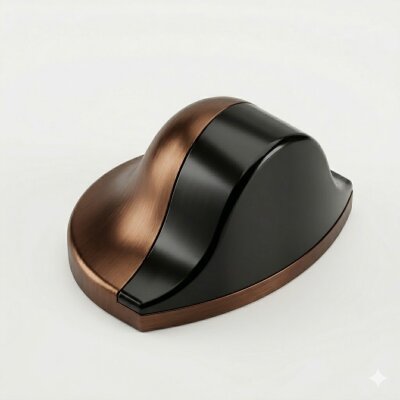 System Kapı Stoperi Siyah Fırçalı Bronz (DS1000 0045 ELX3-P6) - System