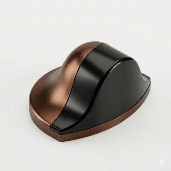 System Kapı Stoperi Siyah Fırçalı Bronz (DS1000 0045 ELX3-P6) - 1