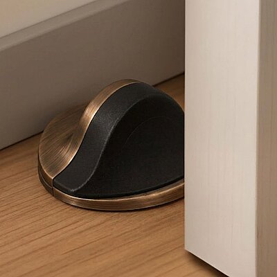 System Kapı Stoperi Siyah Fırçalı Bronz (DS1000 0045 ELX3-P6) - System