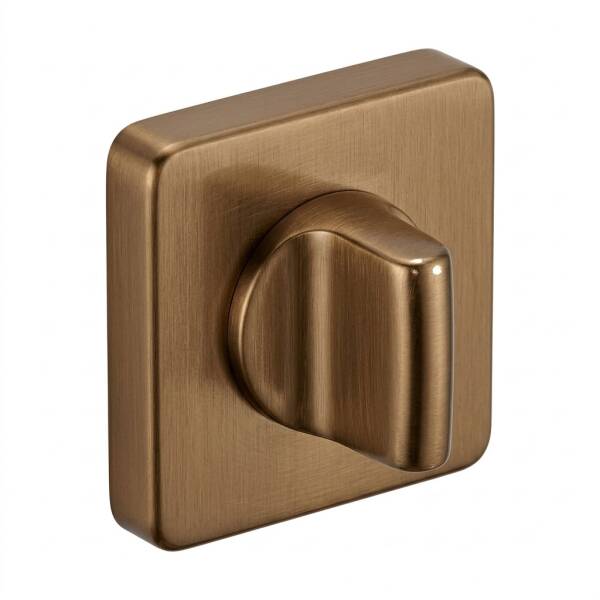 System Kare WC Kapı Rozeti Fırçalı Saten Renk (RO11W ELX3) - 1