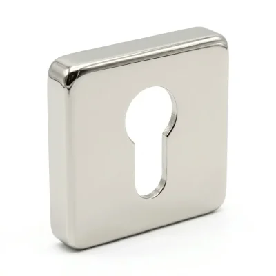 System Kare Yale Kapı Rozeti Saten Renk (RO11Y NBM) - 1