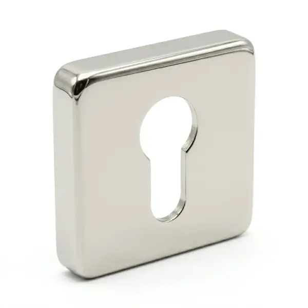 System Kare Yale Kapı Rozeti Saten Renk (RO11Y NBM) - 1