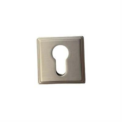 System Kare Yale Kapı Rozeti Saten Renk (RO17Y NBM) - System