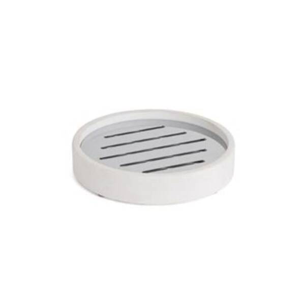 System Katı Sabunluk Beyaz/Krom Renk (BA2029 008 R1-CR) - 1