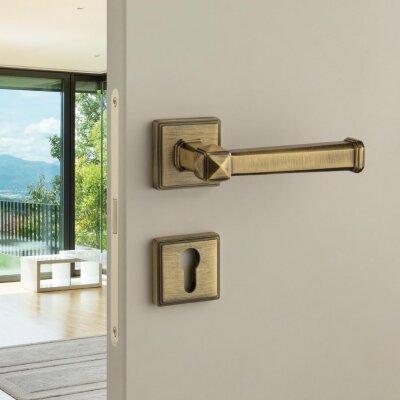 System Kayla Modeli Rozetli Kapı Kolu (HA224RO17 ABM) - System