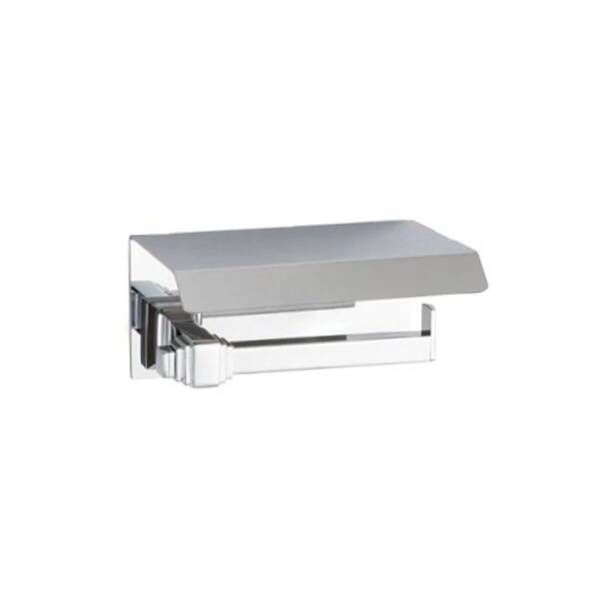 System Kubic Kapaklı Tuvalet Kağıtlığı Krom Renk (BA1005 011 CR) - 1