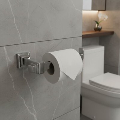 System Kubic Tuvalet Kağıtlığı Krom (BA1005 002 CR) - 3
