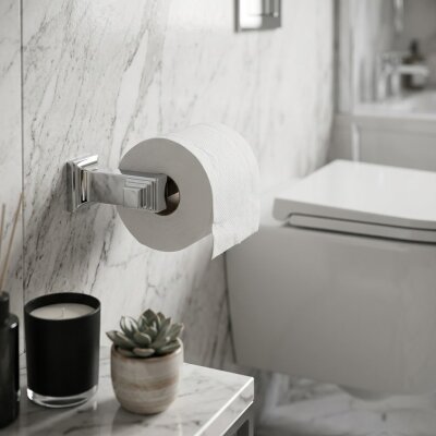 System Kubic Tuvalet Kağıtlığı Krom (BA1005 002 CR) - System Banyo