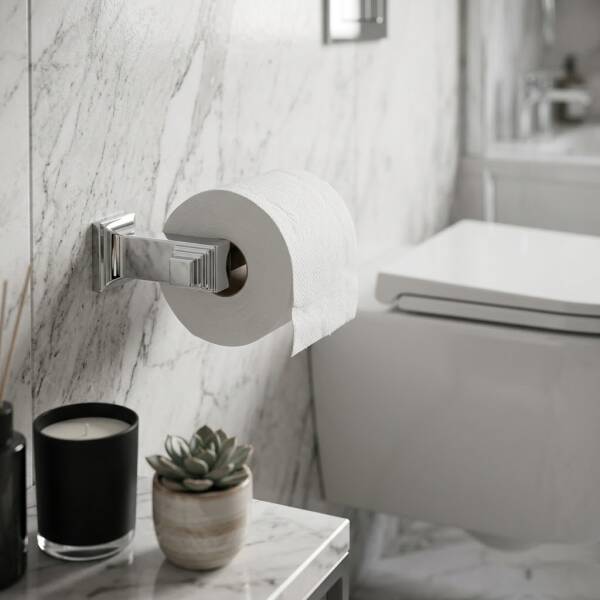 System Kubic Tuvalet Kağıtlığı Krom (BA1005 002 CR) - 1